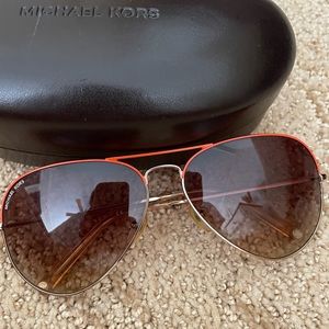 Michael Kors Aviator Sunglasses